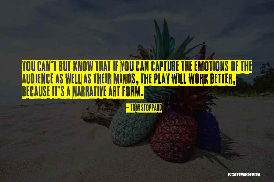 Narrative Art Quotes By Tom Stoppard Narrative Art Quotes By Tom Stoppard