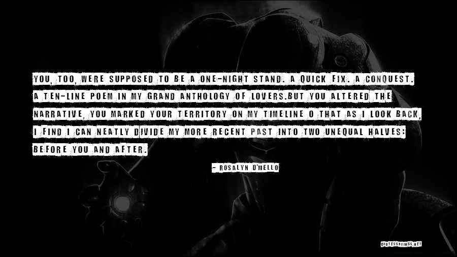 Narrative Love Quotes By Rosalyn D'Mello Narrative Love Quotes By Rosalyn D'Mello