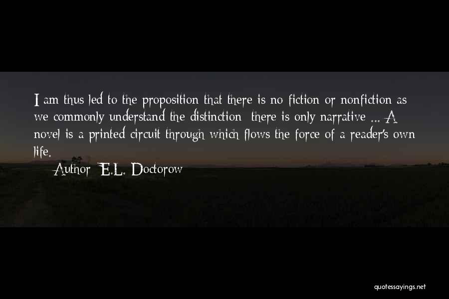 Narrative Nonfiction Quotes By E.L. Doctorow