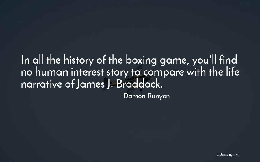 Narrative Story Quotes By Damon Runyon