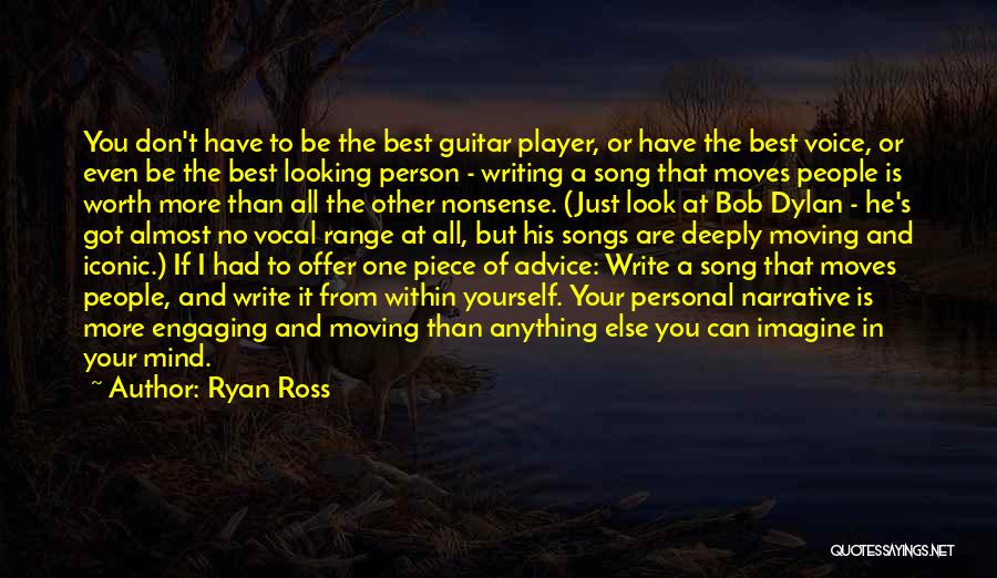 Narrative Voice Quotes By Ryan Ross