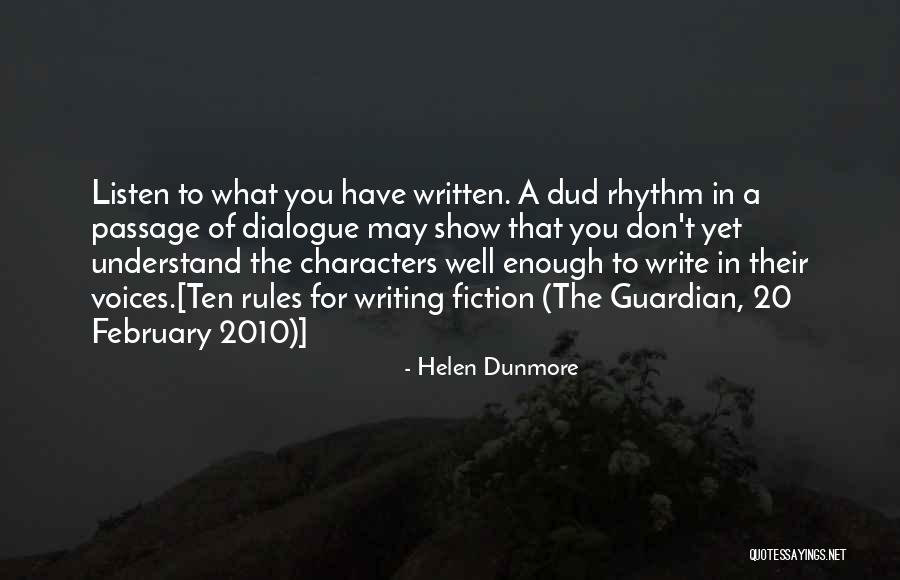 Narrative With Dialogue Quotes By Helen Dunmore Narrative With Dialogue Quotes By Helen Dunmore