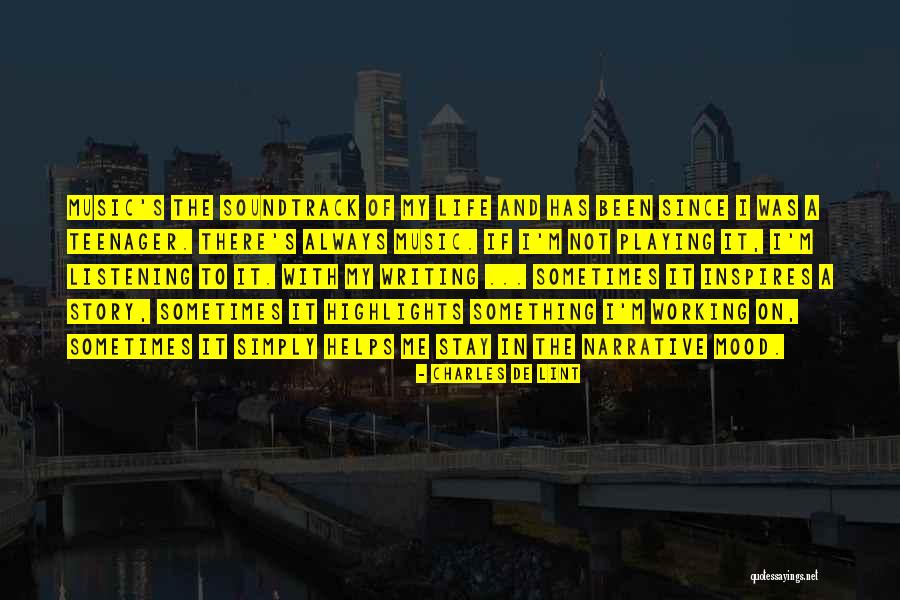 Narrative Writing Quotes By Charles De Lint Narrative Writing Quotes By Charles De Lint