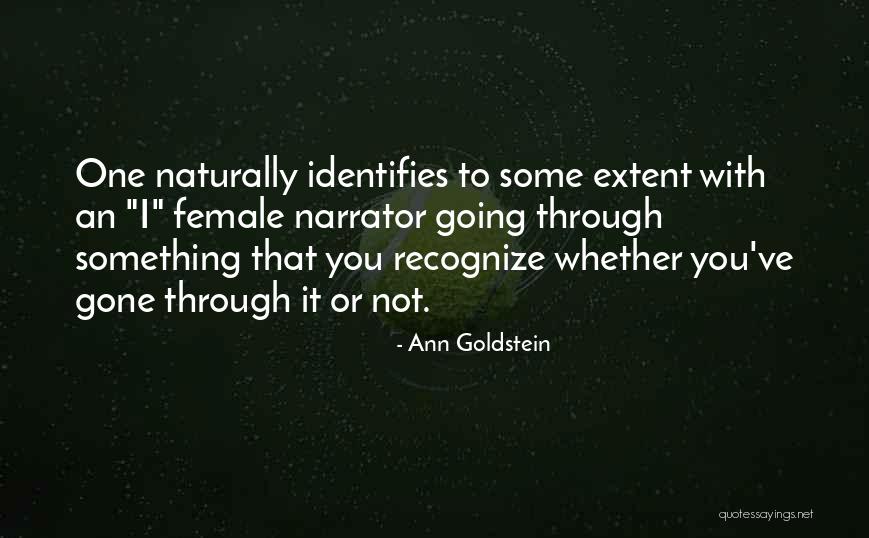 Narrators Quotes By Ann Goldstein