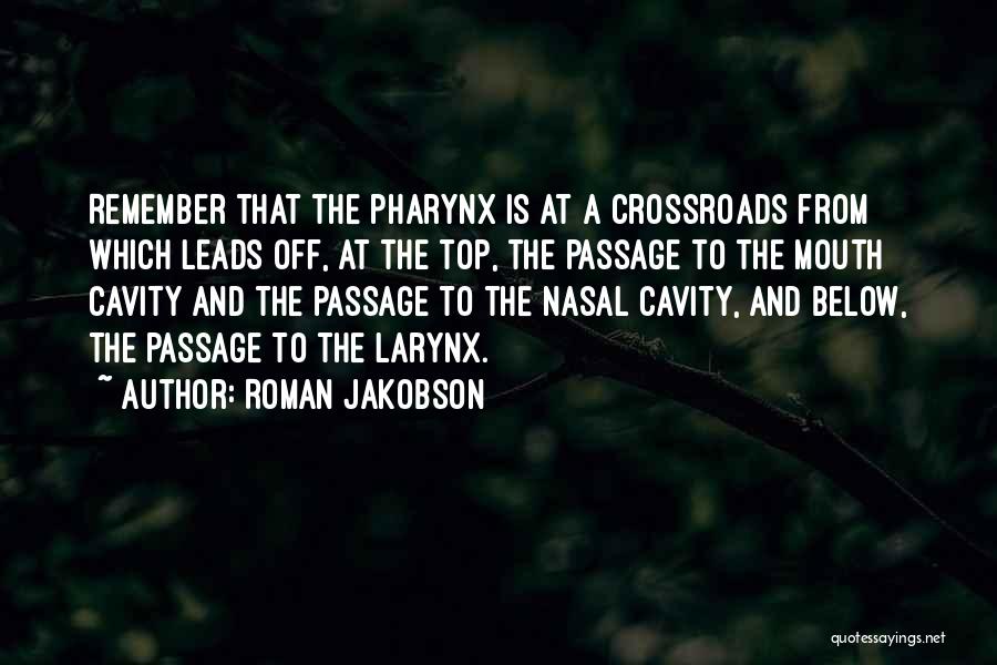 Nasal Quotes By Roman Jakobson