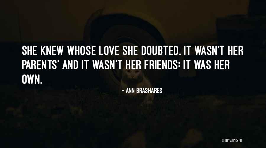 Nascence Media Quotes By Ann Brashares Nascence Media Quotes By Ann Brashares