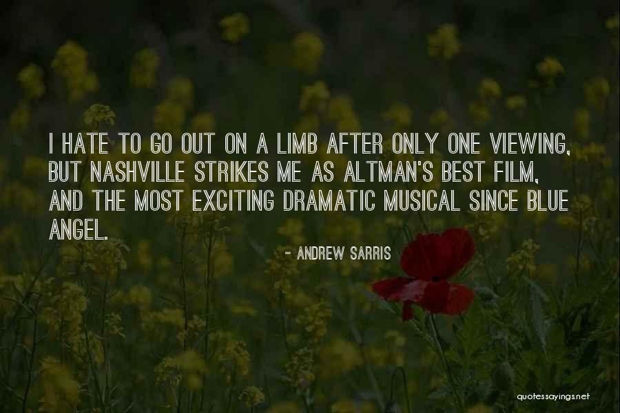 Nashville Altman Quotes By Andrew Sarris Nashville Altman Quotes By Andrew Sarris