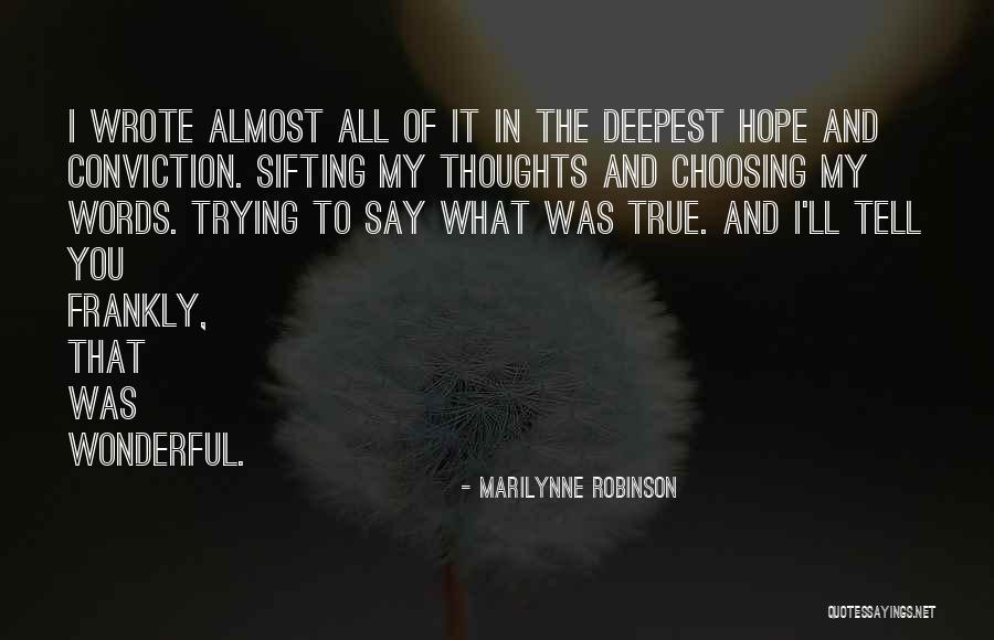 Nasielsker Quotes By Marilynne Robinson Nasielsker Quotes By Marilynne Robinson