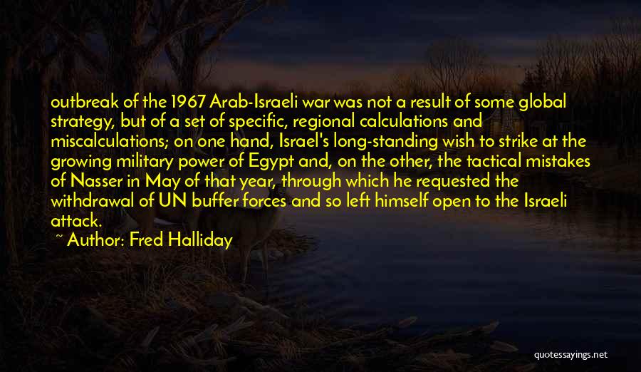 Nasser Quotes By Fred Halliday