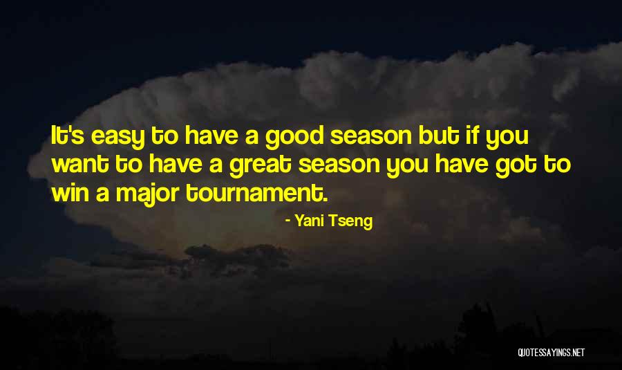 Nassimi Quotes By Yani Tseng Nassimi Quotes By Yani Tseng