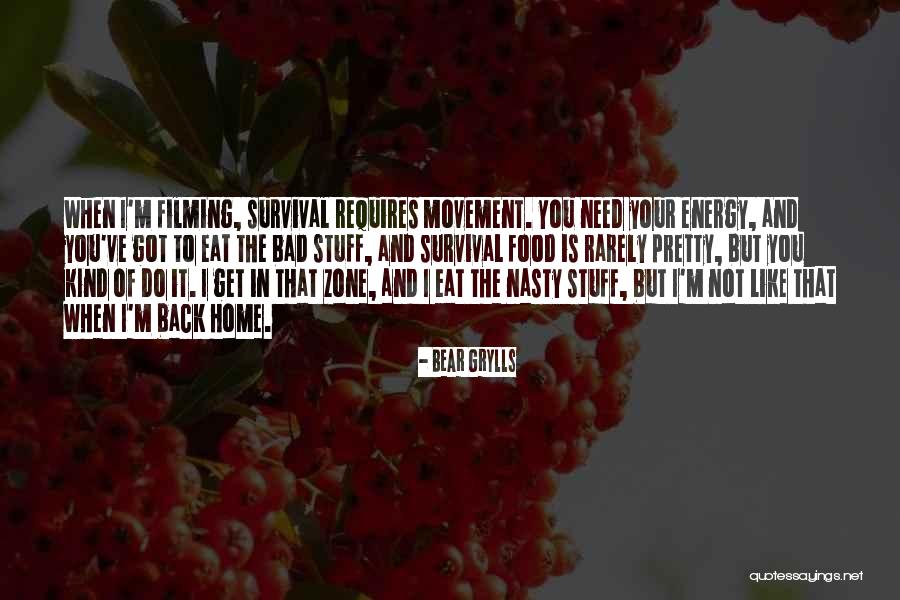 Nasty Food Quotes By Bear Grylls Nasty Food Quotes By Bear Grylls