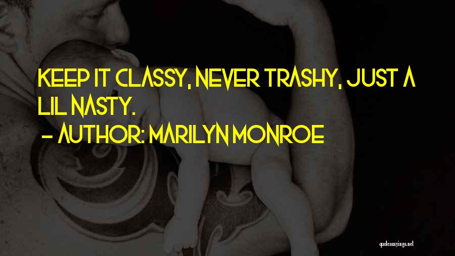 Nasty Quotes By Marilyn Monroe