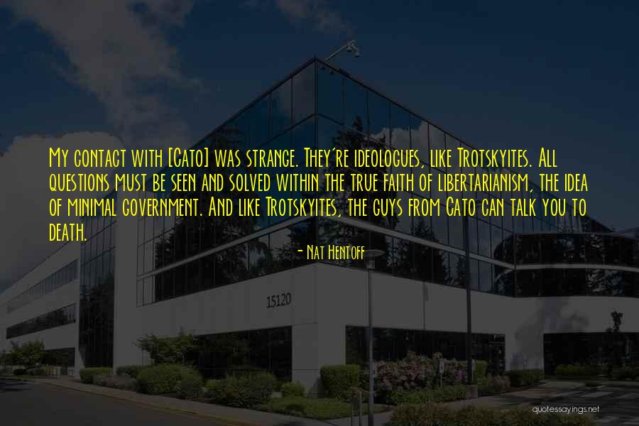 Nat Hentoff Quotes 699717 Nat Hentoff Quotes 699717