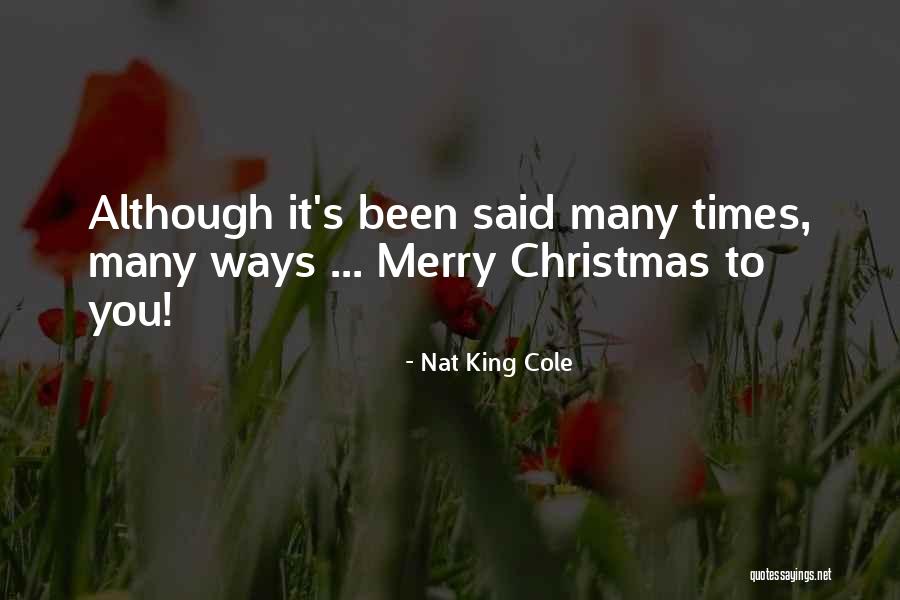 Nat King Cole Quotes 2215441