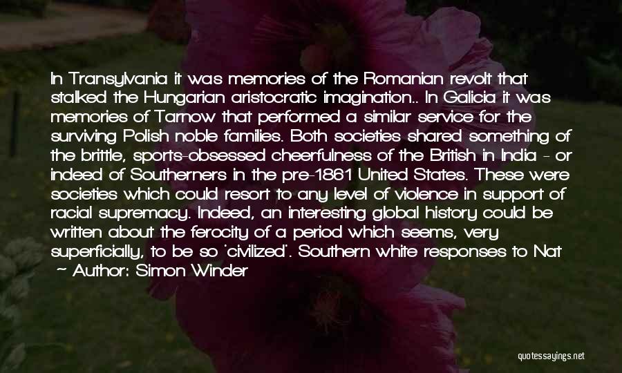 Nat Turner Slave Quotes By Simon Winder