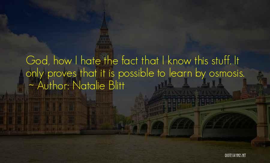 Natalie Blitt Quotes 725309