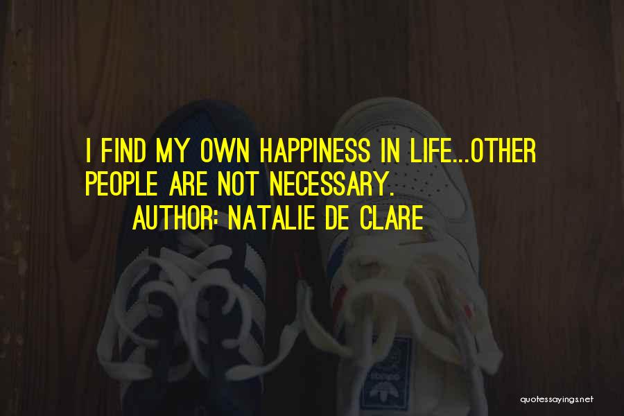 Natalie De Clare Quotes 942157