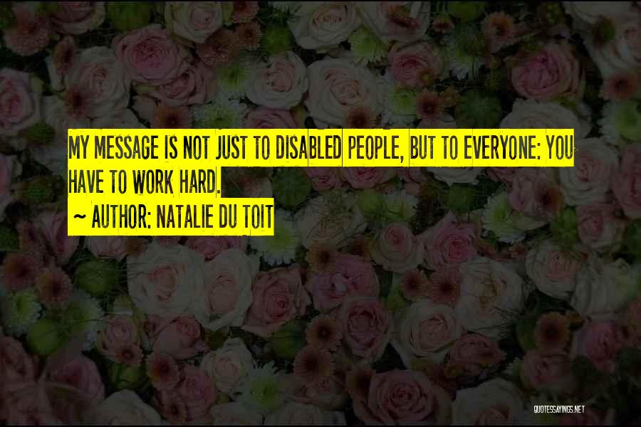 Natalie Du Toit Quotes 709174