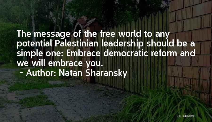 Natan Sharansky Quotes 756620