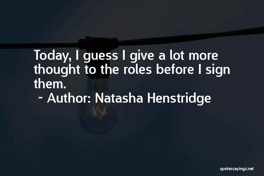 Natasha Henstridge Quotes 2164064