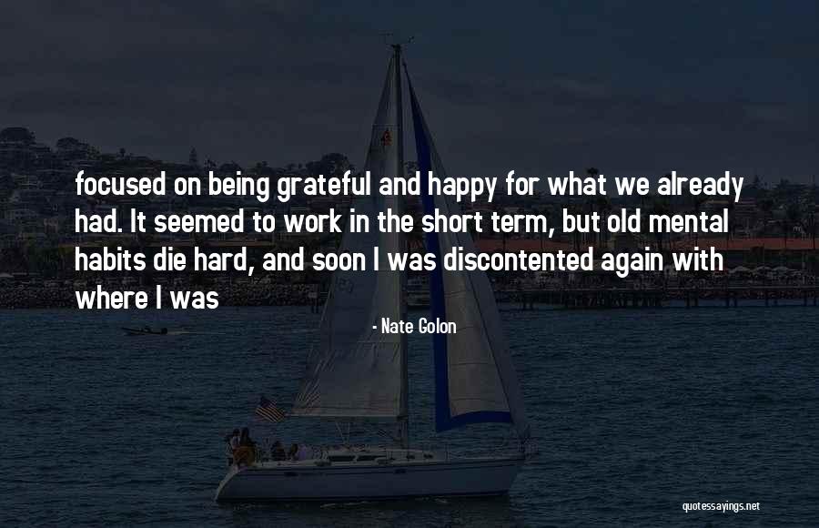 Nate Golon Quotes 2118115