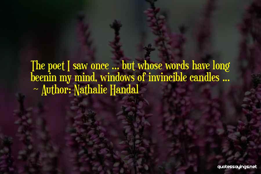 Nathalie Handal Quotes 818363