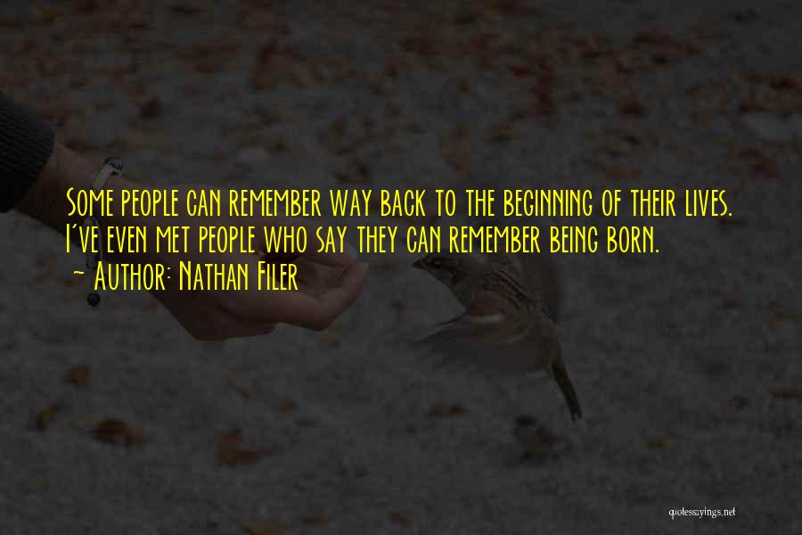 Nathan Filer Quotes 1122591