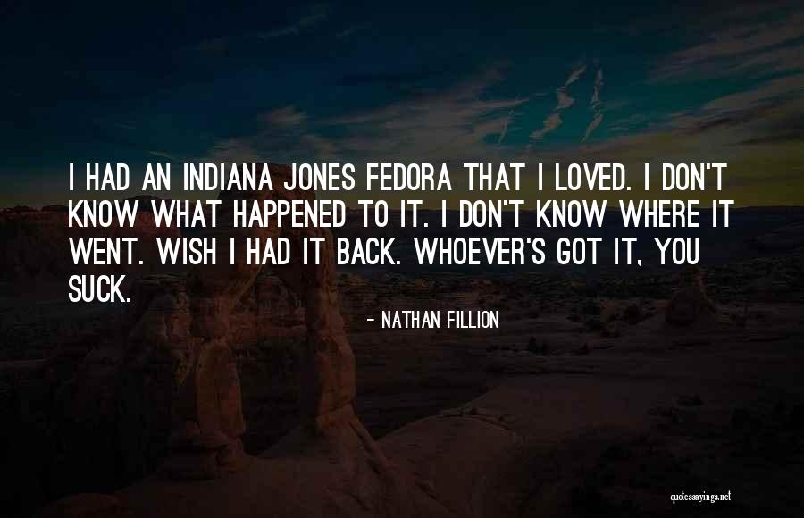 Nathan Fillion Quotes 1959071