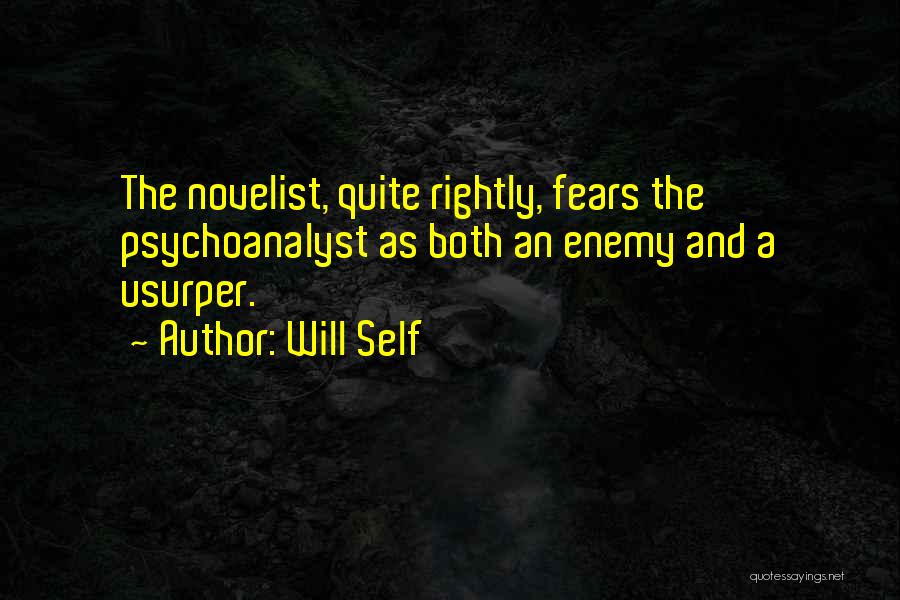 Nathan Meeker Quotes By Will Self