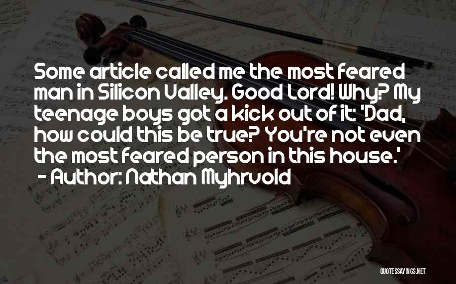 Nathan Myhrvold Quotes 955548