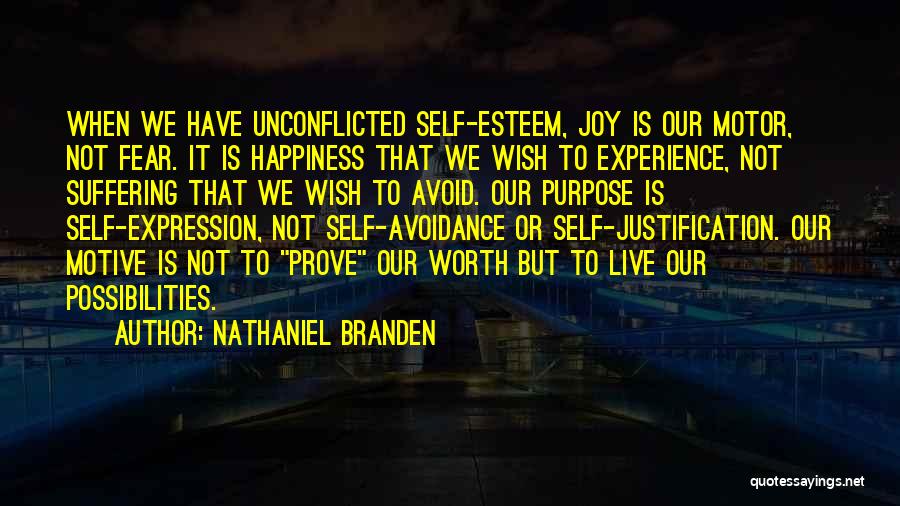 Nathaniel Branden Quotes 1268745