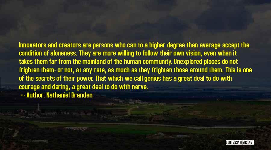 Nathaniel Branden Quotes 129183