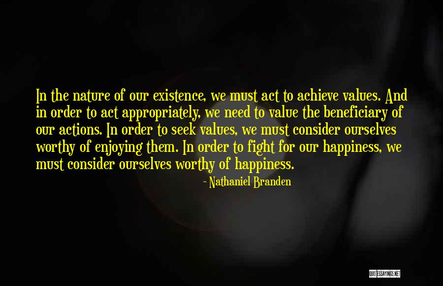 Nathaniel Branden Quotes 1510415