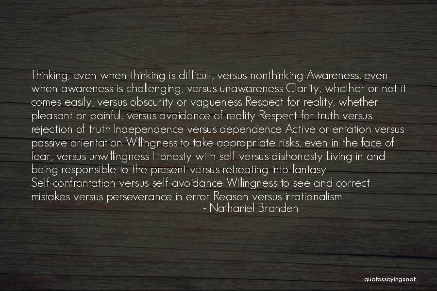 Nathaniel Branden Quotes 362336