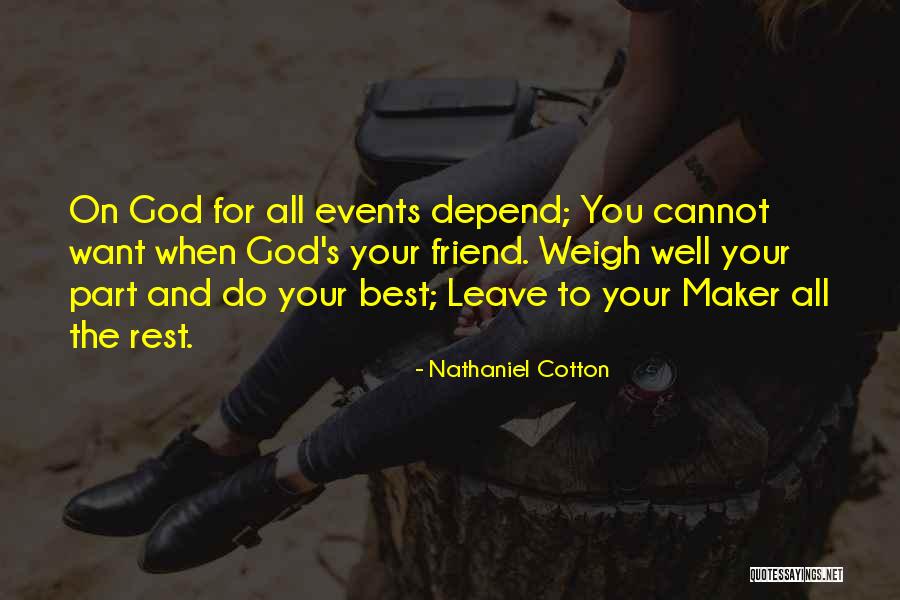 Nathaniel Cotton Quotes 470861