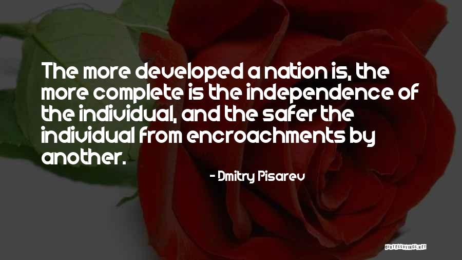 Nation From Quotes By Dmitry Pisarev Nation From Quotes By Dmitry Pisarev