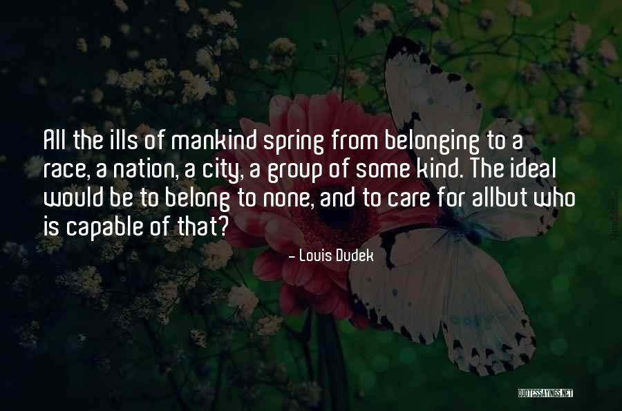 Nation From Quotes By Louis Dudek Nation From Quotes By Louis Dudek
