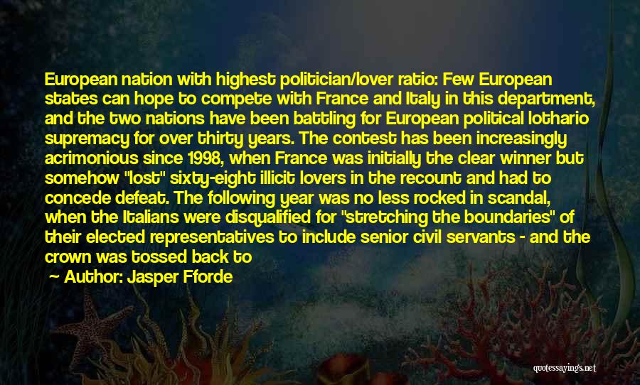 Nation States Quotes By Jasper Fforde