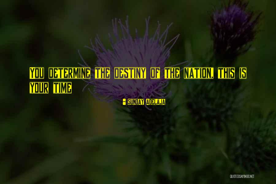 Nation Time Quotes By Sunday Adelaja Nation Time Quotes By Sunday Adelaja