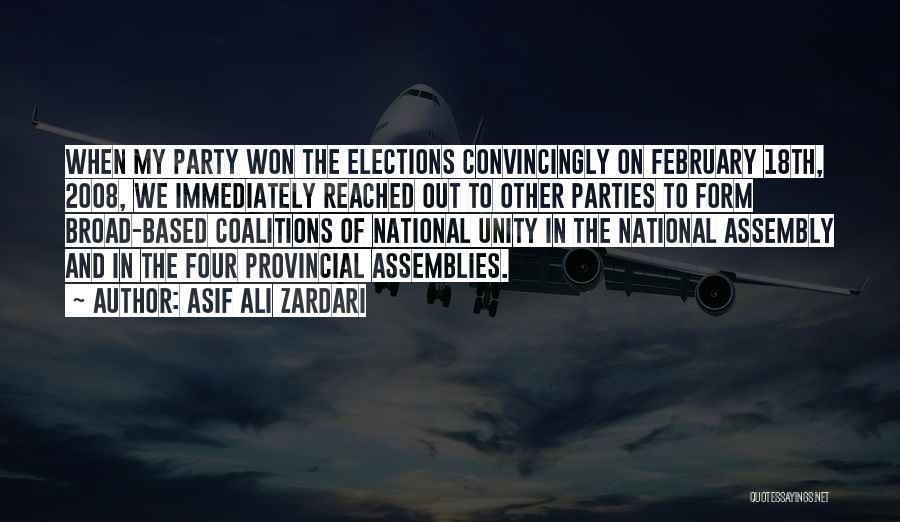 National Assembly Quotes By Asif Ali Zardari