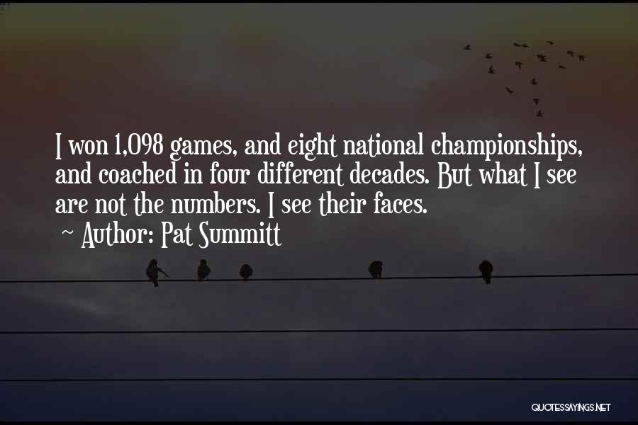 National Championships Quotes By Pat Summitt