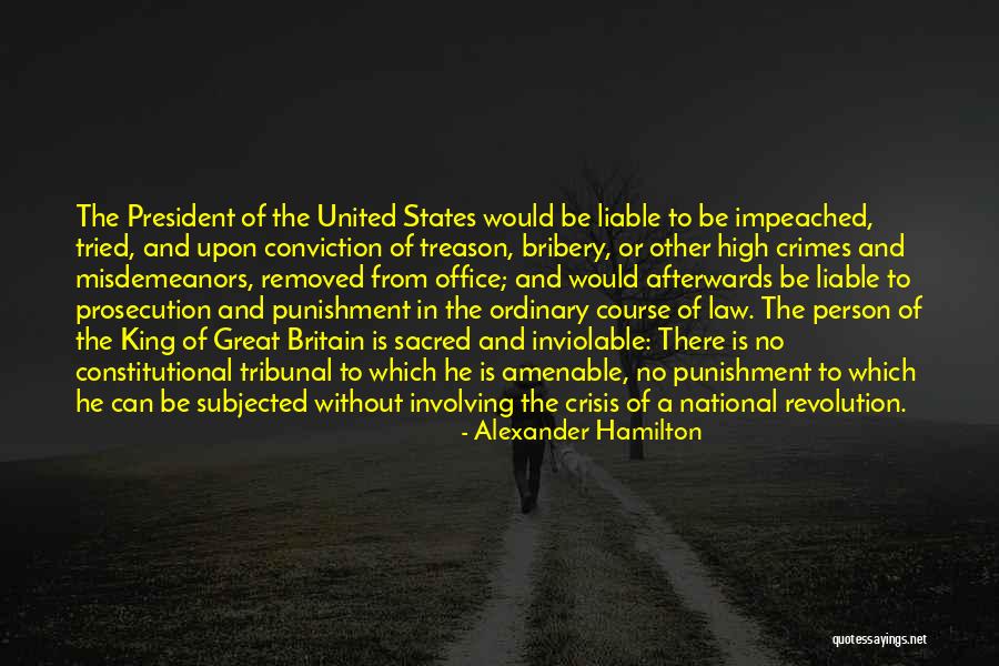 National Crisis Quotes By Alexander Hamilton National Crisis Quotes By Alexander Hamilton