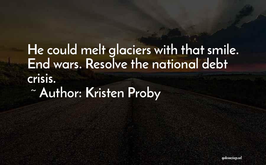 National Debt Quotes By Kristen Proby