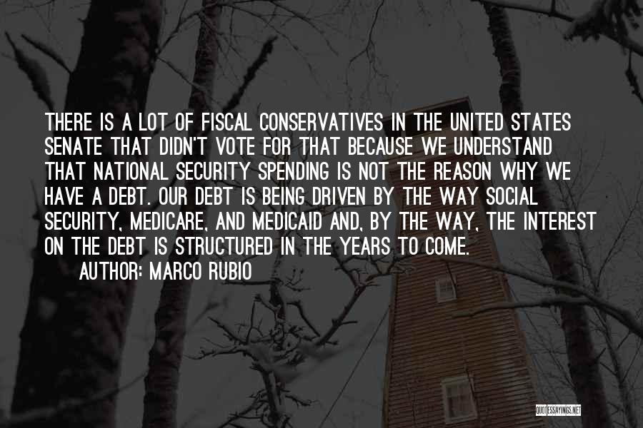 National Debt Quotes By Marco Rubio