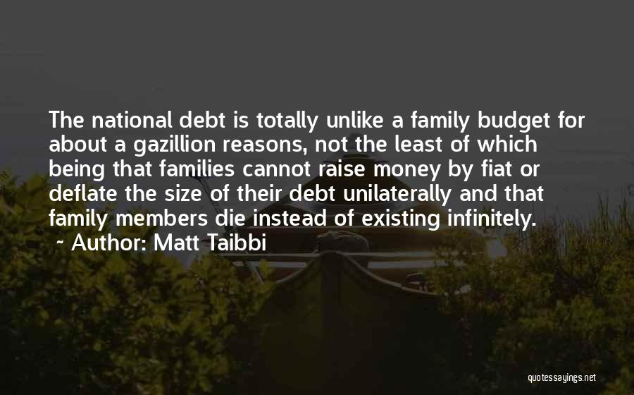 National Debt Quotes By Matt Taibbi