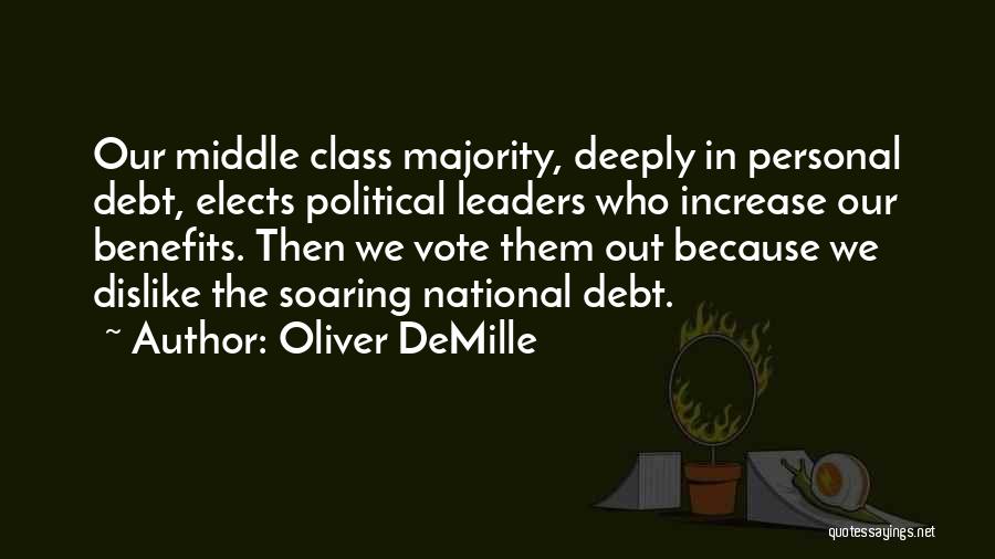 National Debt Quotes By Oliver DeMille