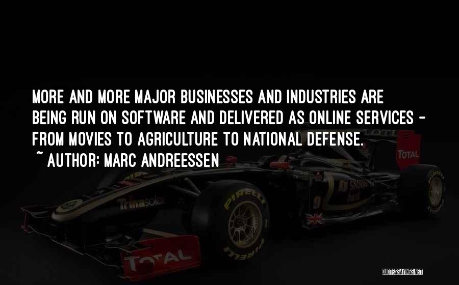 National Defense Quotes By Marc Andreessen