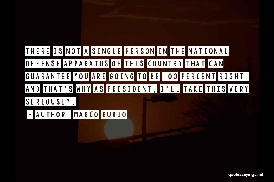 National Defense Quotes By Marco Rubio