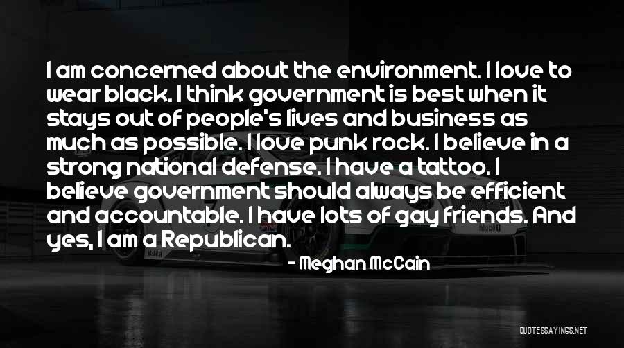 National Defense Quotes By Meghan McCain