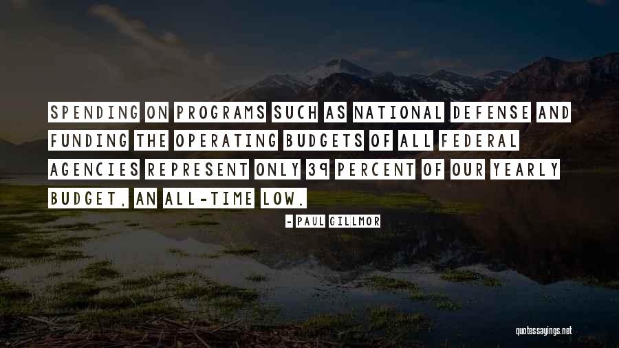 National Defense Quotes By Paul Gillmor